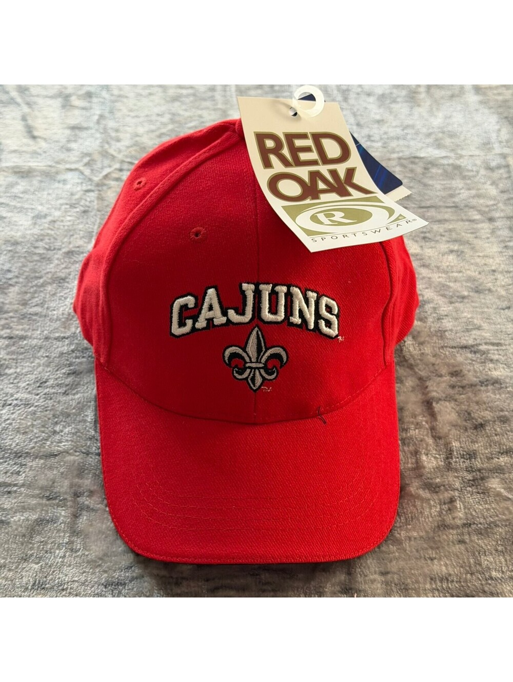 Louisiana Ragin' Cajuns Red Oak One Size Hat Embroidered NCAA